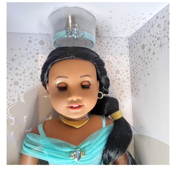 NEW American Girl Disney PRINCESS JASMINE DOLL Limited Edition Aladdin Movie - Picture 12 of 16